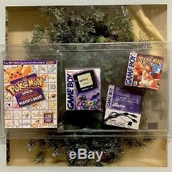 Pokemon Red Blister Gameboy Color Atomic Purple Brand New Sealed MINT GAME