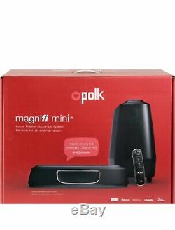 Polk MagniFi Mini Home Theater Soundbar System Black BRAND NEW SEALED