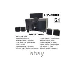 Premiere Reference RP-8000F 5.1 Home Theater System New Sealed