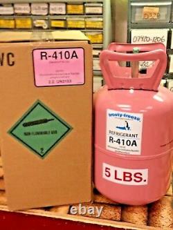 R410a, 410a, Refrigerant 410, 5 lb. Sealed Can, Air Conditioning Cooling Systems