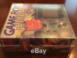 RARE NIB Nintendo Game Boy Play it Loud! (Clear) UNOPENED WITH ORIGINAL SEAL WOW