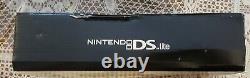 RARE Nintendo DS lite Special Edition Pokemon Black Console BundleFactory Seal