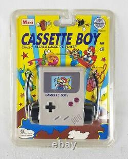 RARE Sealed Nintendo CASSETTE BOY Stereo Player Mario GameBoy Retro NIB GB 1993