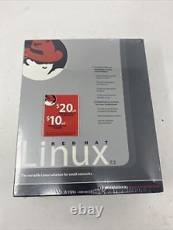 RED HAT Linux 7.3 Operating System The Linux Professional Brand New SEALED