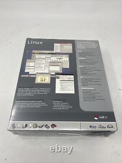 RED HAT Linux 7.3 Operating System The Linux Professional Brand New SEALED