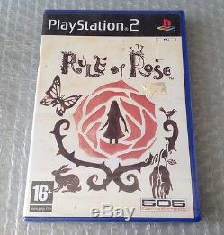 RULE OF ROSE Sony Playstation 2 Ps2 Pal European It#Factory Sealed