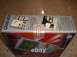 Rare NEW! Original Nintendo Game Boy DMG-01 Gray Handheld System, Factory Sealed