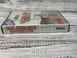 Rare New Sealed Golden Axe Warrior Sega Master System USA UPC BARCODE STICKER