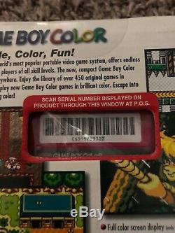 Rare Nintendo Game Boy Color Berry Collectors Item Brand New Sealed Vintage