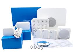 Ring 2nd Gen Wireless Alarm Home Security Kit 6 Piece White New Sealed