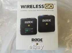 Rode Wireless Go Compact Wireless Microphone System Brand New, Sealed