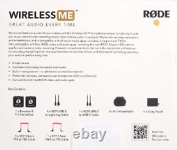 Rode Wireless ME Clip-on Wireless Microphone System NEW SEALED Ultra-Compact