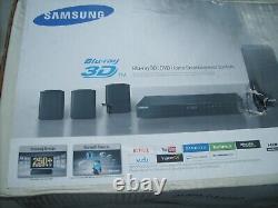 SAMSUNG Blu-Ray 3D HT-j4500 5.1 Home Theater System Rare Bundle BRAND NEW SEALED