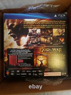 SEALED BRAND NEW God of War Ascension Legacy Bundle Garnet Red Console Box PS3