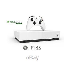 SEALED Microsoft Xbox One S 1TB All-Digital Edition Console Bundle NJP-00050