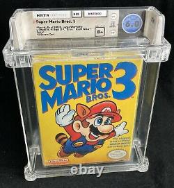 SEALED NES WATA 6.0 B+ Super MARIO Bros. 3 (Nintendo Entertainment System, 1990)