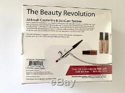 SEALED NIBLuminess Air AquaWhite Legend Airbrush System with5-Piece Silk 4-IN-1