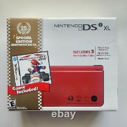 SEALED Nintendo DSi XL 25th Anniversary Limited Edition in Red