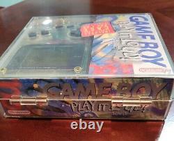 SEALED Nintendo GAMEBOY 1995 Play It Loud Series Clear Handheld Console