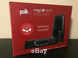 SEALED Polk Audio MagniFi Mini Home Theater Sound Bar System with Bluetooth