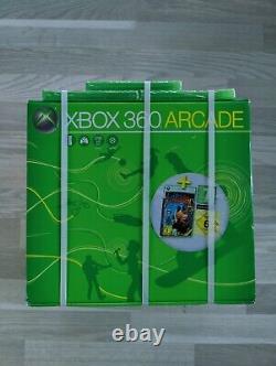SEALED Rare Xbox 360 Arcade Console + Game bundle