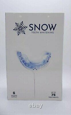 SNOW Teeth Whitening System Up to 75 Treatments 6 Month Supply New, Sealed