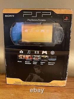 SONY PSP 2000 Edition Brand New Factory Sealed 64MB Handheld System Piano Black