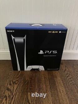 SONY PlayStation 5 PS5 DIGITAL EDITION CONSOLE SEALED IN HAND SHIPS TODAY