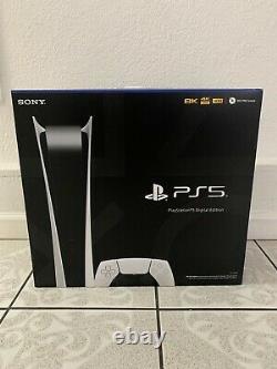 SONY Playstation 5 PS5 Console DIGITAL VERSION Edition SEALED IN HAND