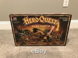Sealed HeroQuest Game System 100% Complete Unopened Milton Bradley