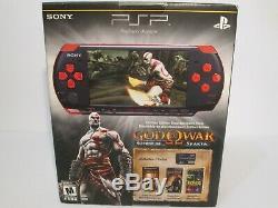 Sealed Limited Edition God of War Ghost of Sparta Sony PSP 3000 Handheld System