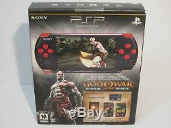 Sealed Limited Edition God of War Ghost of Sparta Sony PSP 3000 Handheld System
