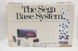 Sega Base System Brand New! Master 3010 Sealed Console CIB Unused