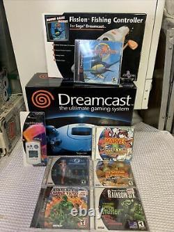 Sega Dreamcast White System Sealed Accessories, Games, WithSealed Console Contents