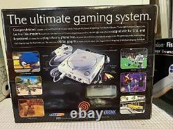 Sega Dreamcast White System Sealed Accessories, Games, WithSealed Console Contents