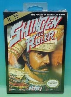 Shingen the Ruler (Nintendo Entertainment System, 1990) Brand New Sealed WATA
