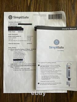 SimpliSafe 9 Piece Classic Security System (SSCS2) NEW IN BOX/SEALED