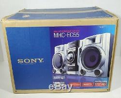 Sony Hi-Fi Stereo Component System MHC-EC55 BRAND NEW CIB Complete Remote SEALED
