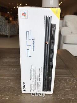 Sony PS2 Slim line version 1 Console Black SCPH-70012 Factory Sealed NEW