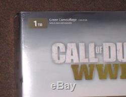Sony PS4 Slim 1TB Camo Console Camouflage Call of Duty WWII PAL Sealed Limited