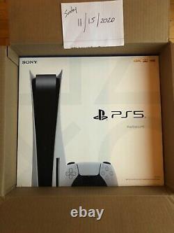 Sony PS5 Blu-Ray Edition Console White DISC EDITION BRAND NEW SEALED SHIPS NOW