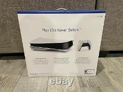 Sony PS5 Blu-Ray Edition Console White SEALED SHIPS SAME DAY Disk PS5