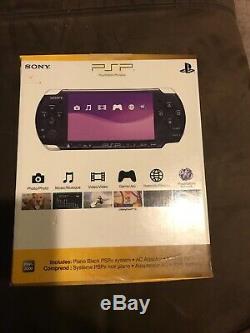 Sony PSP 3000 Piano Black Brand New and Sealed