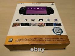 Sony PSP 3000 Piano Black Handheld Console New Factory Sealed