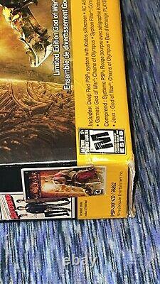 Sony PSP God of War Chains Of Olympus Limited Edition System FACTORY SEALED NEW