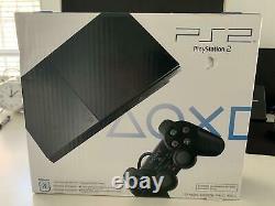 Sony PlayStation 2 Slim Black Console (SCPH-90001) NEW Factory Sealed