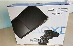 Sony PlayStation 2 Slim Charcoal Black Console Sealed new