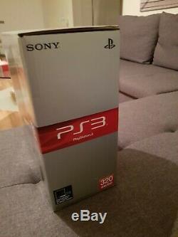 Sony PlayStation 3 Slim PS3 CECH-2501B 320GB Console-Charcoal Black NEW & SEALED