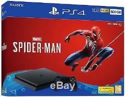 Sony PlayStation 4 (PS4) Slim Console & Spider-Man Game NEW & SEALED