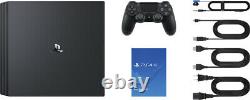 Sony PlayStation 4 Pro 1TB 4K Console Jet Black Factory Sealed